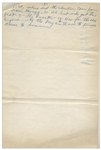 Moe Howard's Handwritten Signed Comedy Sketch, Circa Mid-1950s, With Shemp -- Manuscript Spans 5 Pages